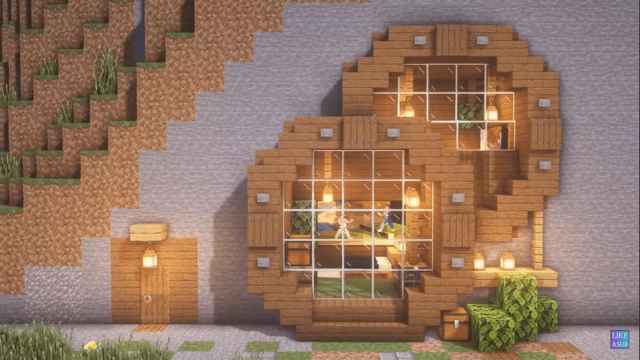 Mountain Minecraft House